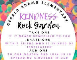  PBIS/iBElieve Kindness Rock Garden 